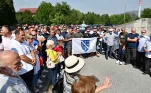 N.G. /Radiosarajevo.ba / Protest podrške Osmanu Mehmedagiću